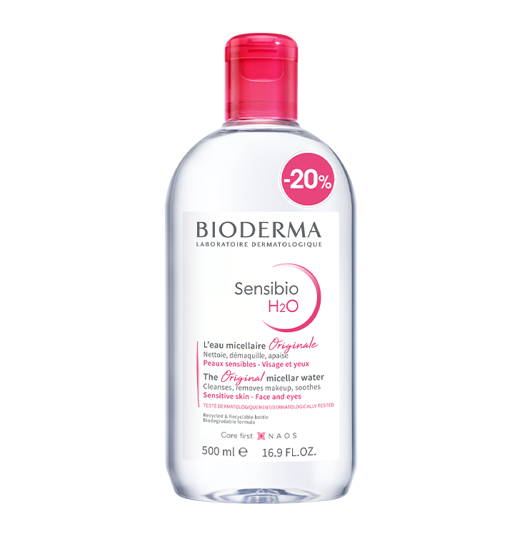 Bioderma Sensibio - H20 Mizellenwasser -20% 500ml