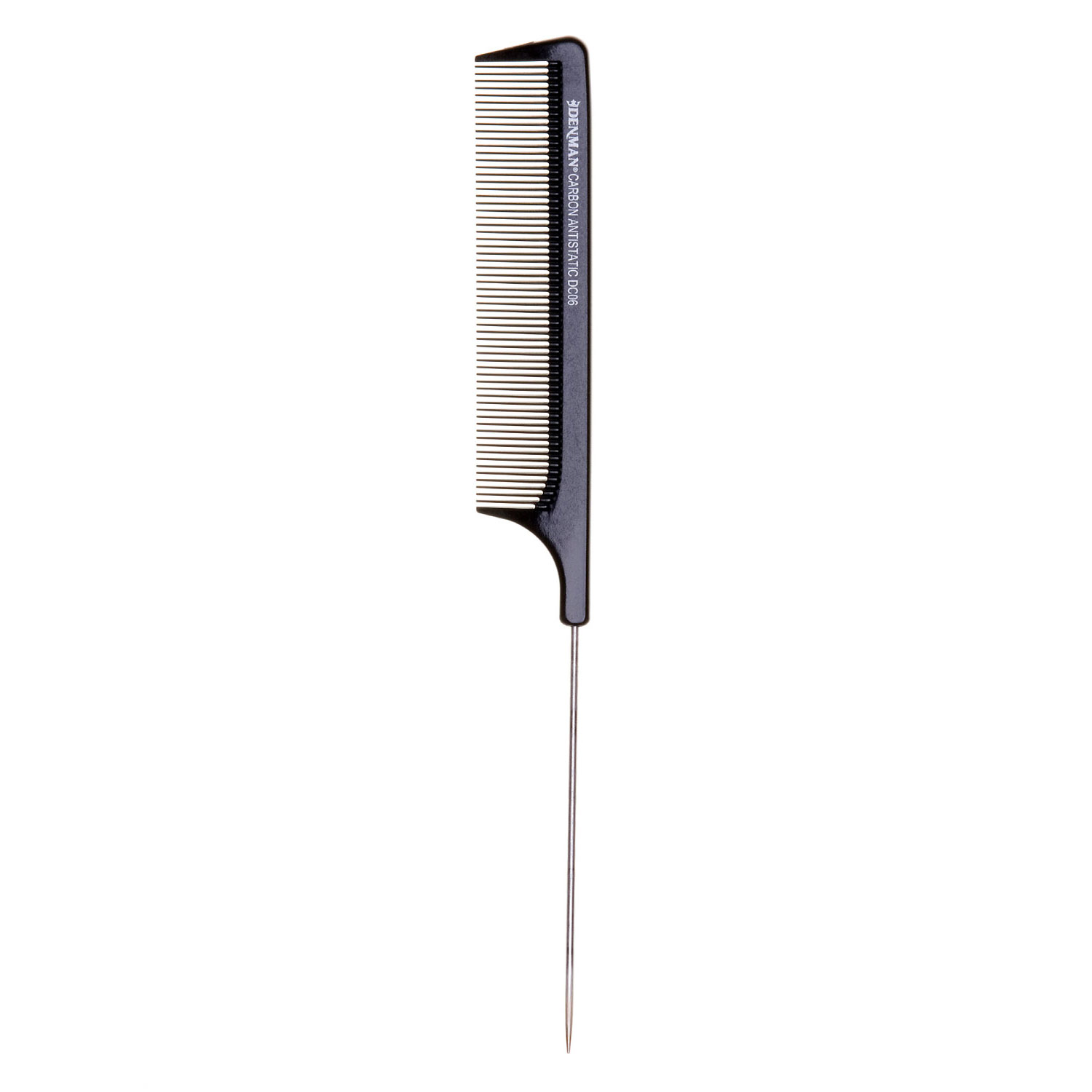 Denman – Carbon Metal Needle Comb Dc6