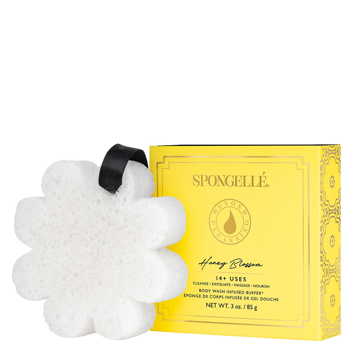 Spongellé Boxed Flower – Honey Blossom 85g