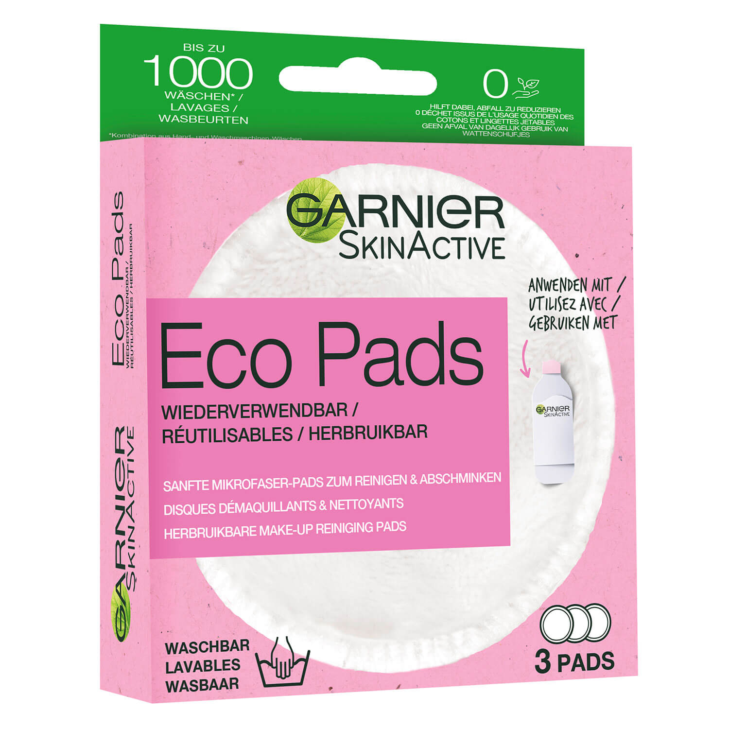 Garnier Skinactive Face – Eco Pads 3x