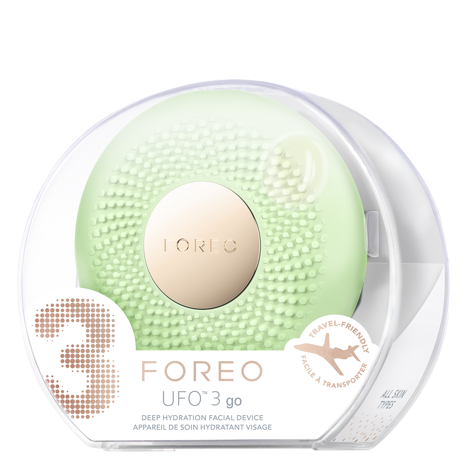 Foreo Ufo™ 3 Go – Maskengerät Mit Wärme & Led-Lichttherapie Pistachio