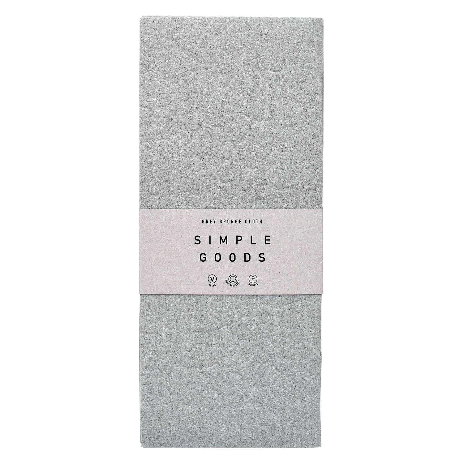 Simple Goods - Sponge Cloth Grey 1x