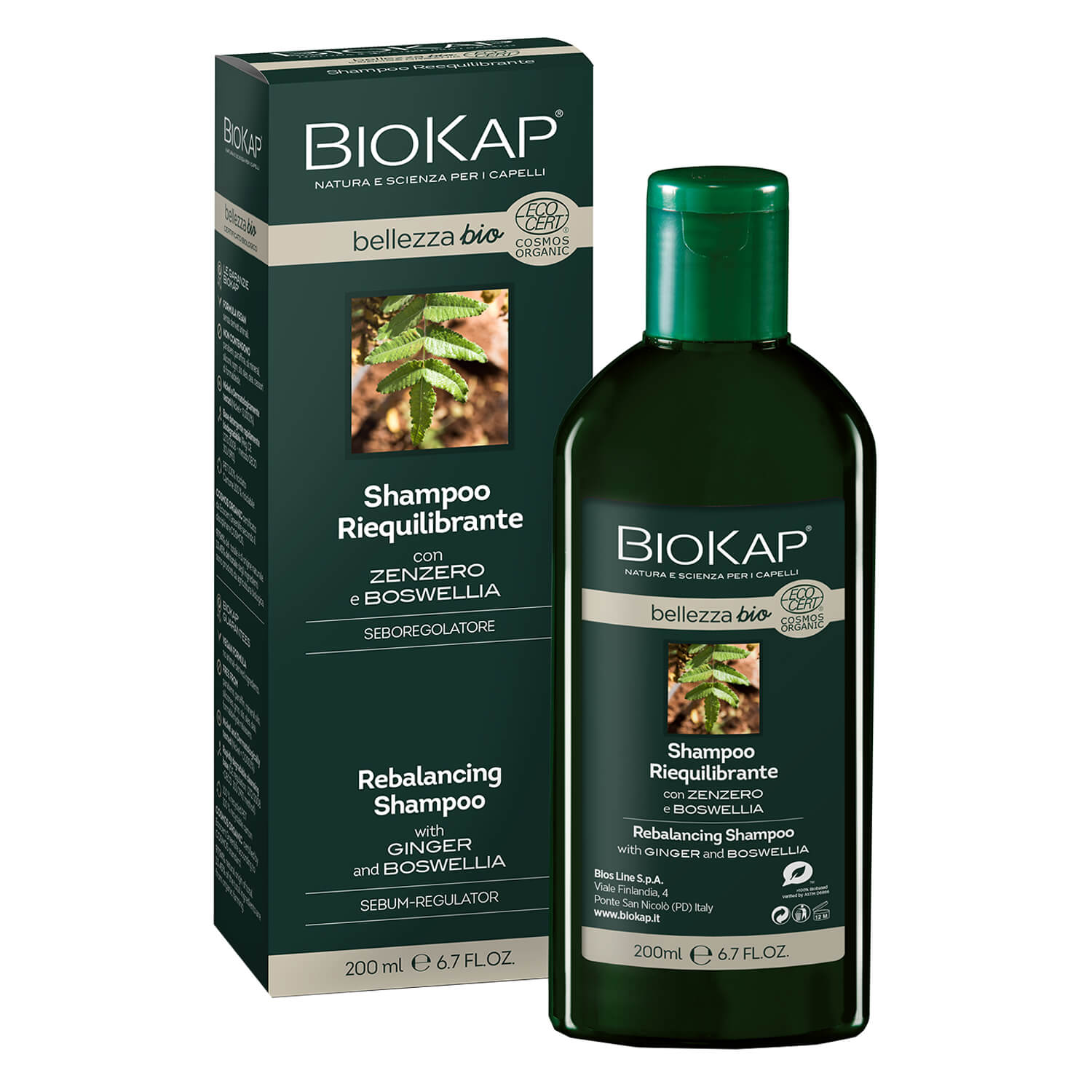 Biokap Bellezza - Ausgleichendes Shampoo 200ml