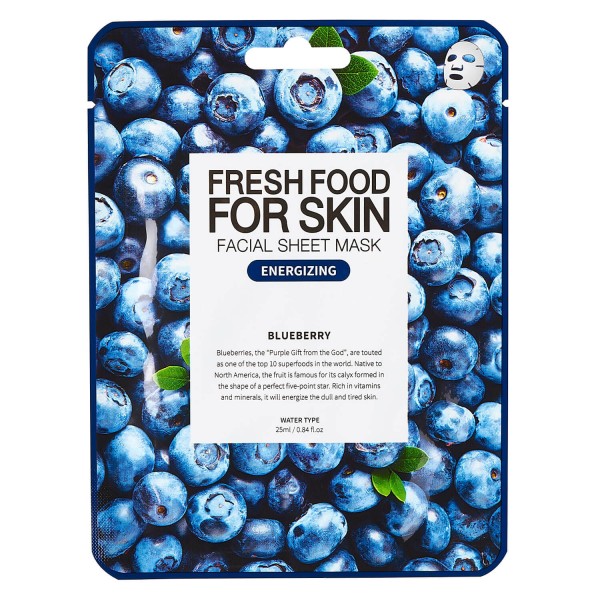 Image of Fresh Food - Facial Sheet Mask Blueberry