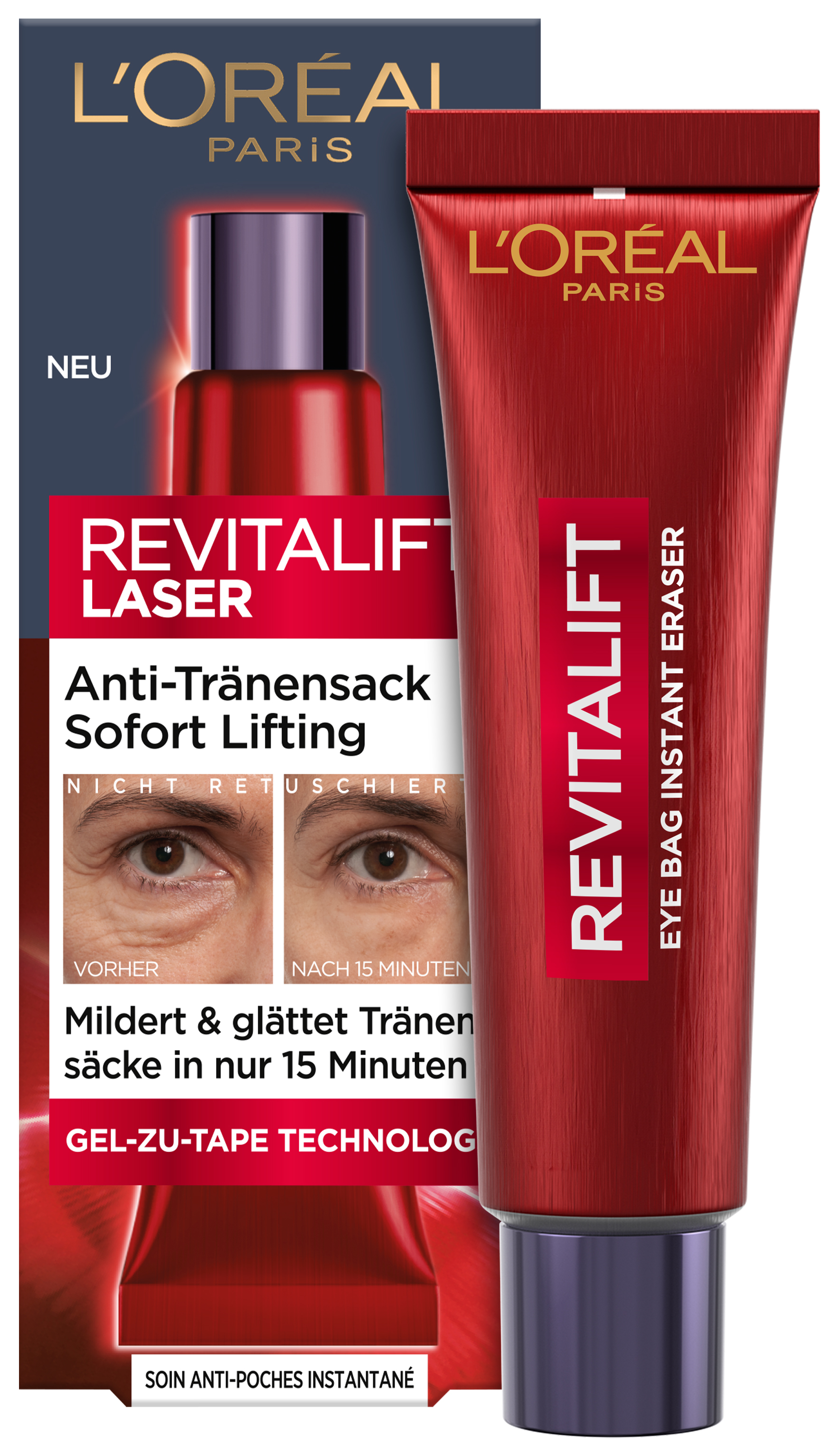 L'oréal Paris L'oreal Skincare - Revitalift Laser Anti-Tränensack Sofort Lifting 15ml