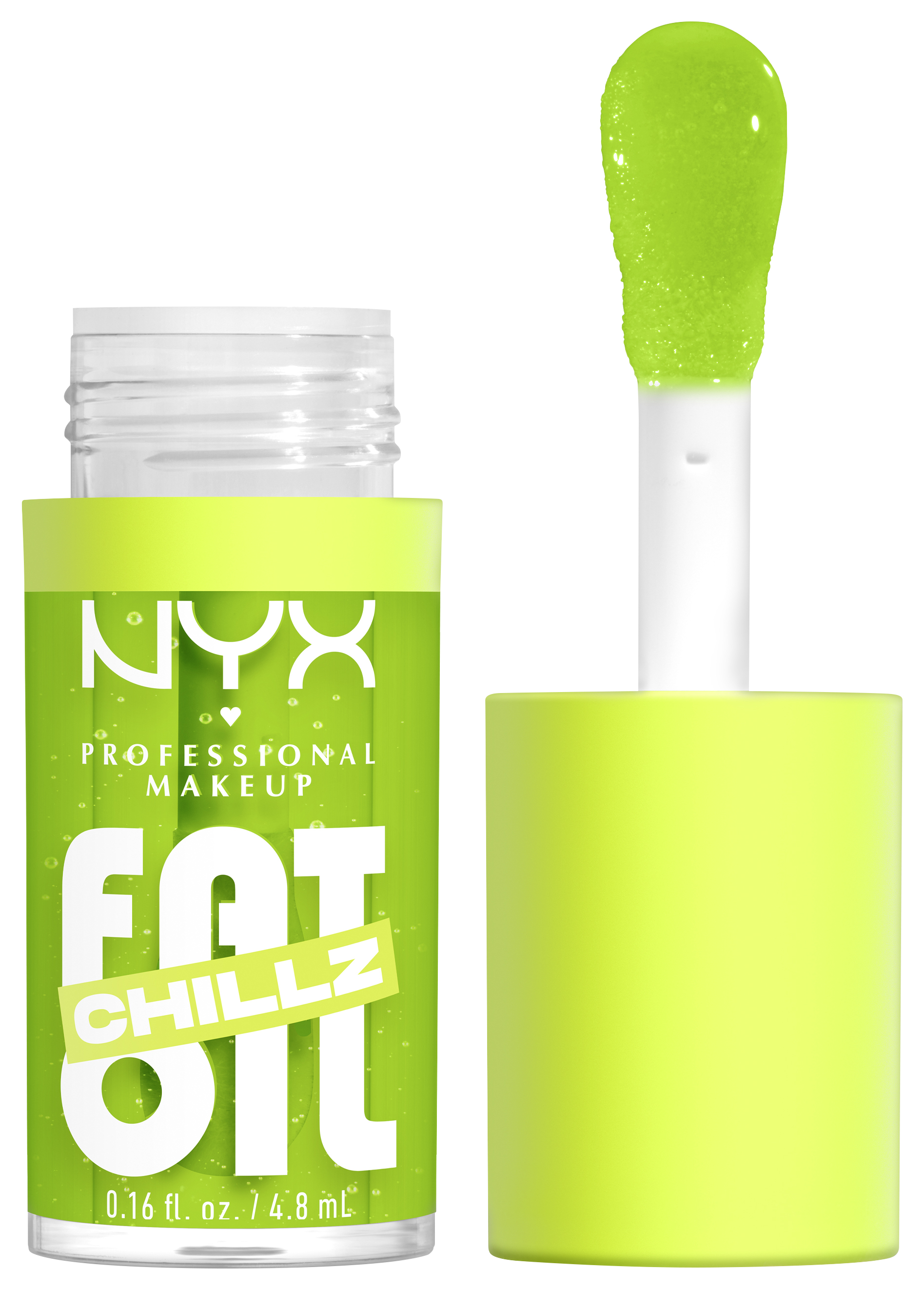 Nyx Professional Makeup Fat Oil Lip Drip – Chillz Kiwi Freezie Grün 4,8ml