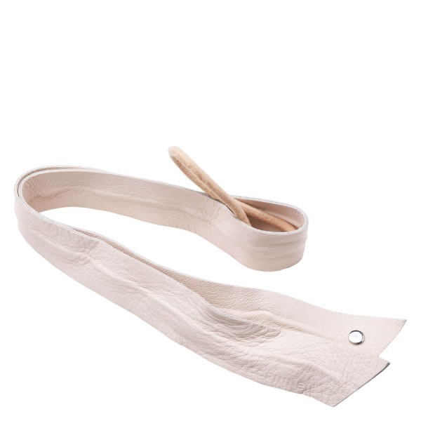 Image of Corinne World - Leather Band Long Bendable Cream