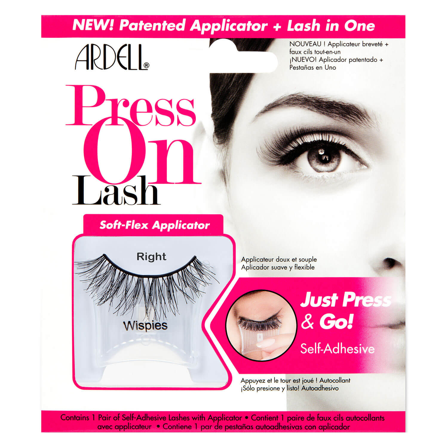 Ardell False Lashes - Press On Lash Wispies 1x