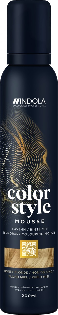 Indola Color - Color Style Mousse Honigblond