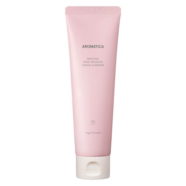 Image of AROMATICA - Reviving Rose Infusion Cream Cleanser
