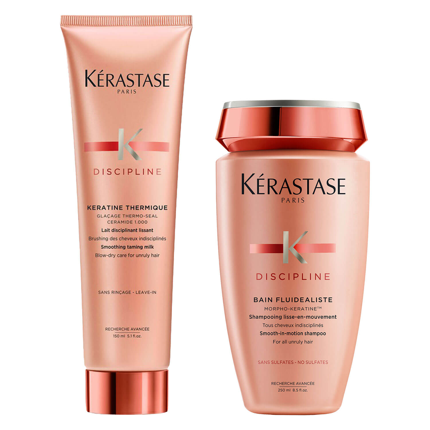 Kérastase Discipline – Bain Fluidealiste Sulfatarm + Keratine Thermique Special