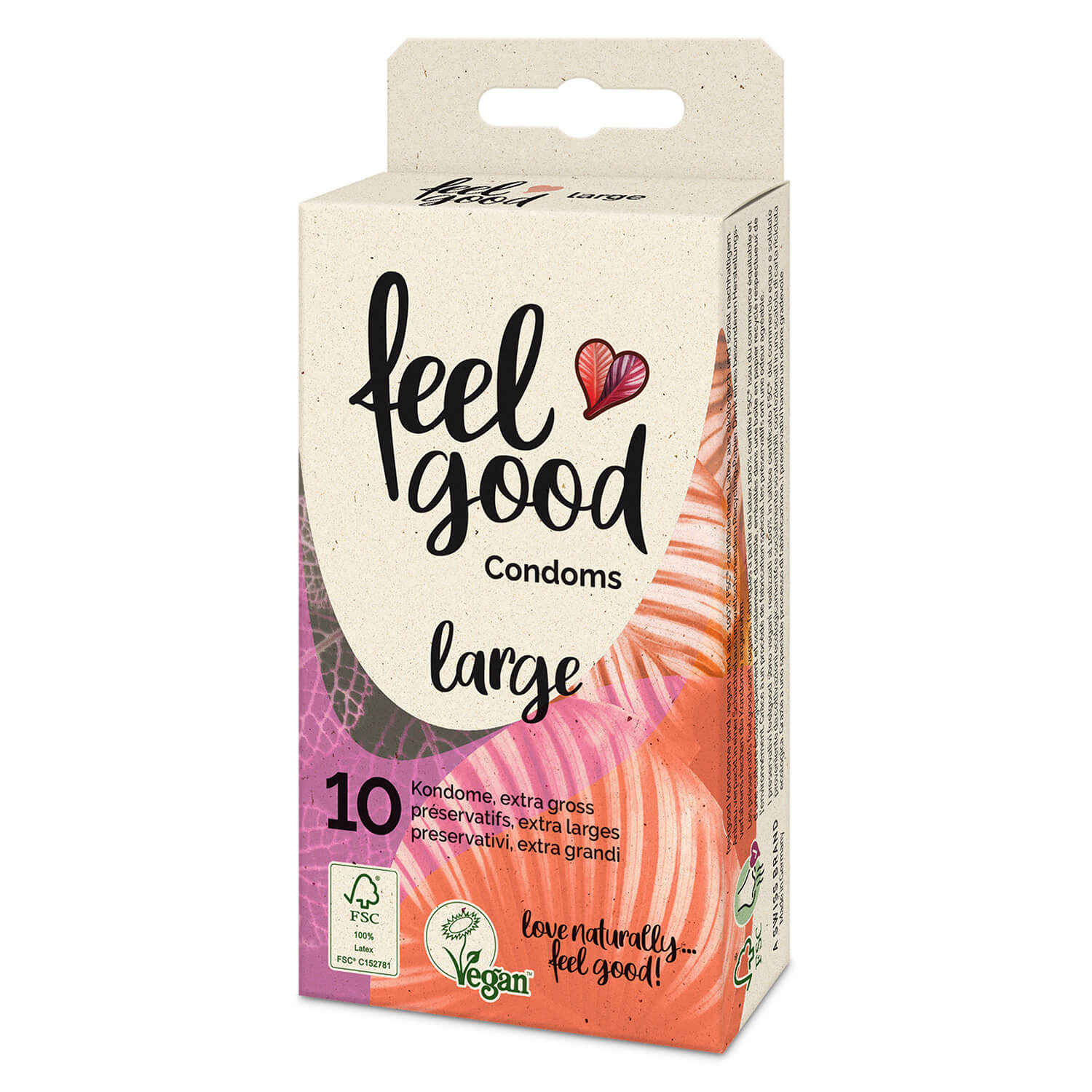 Feelgood Condoms – Kondome Large 10x