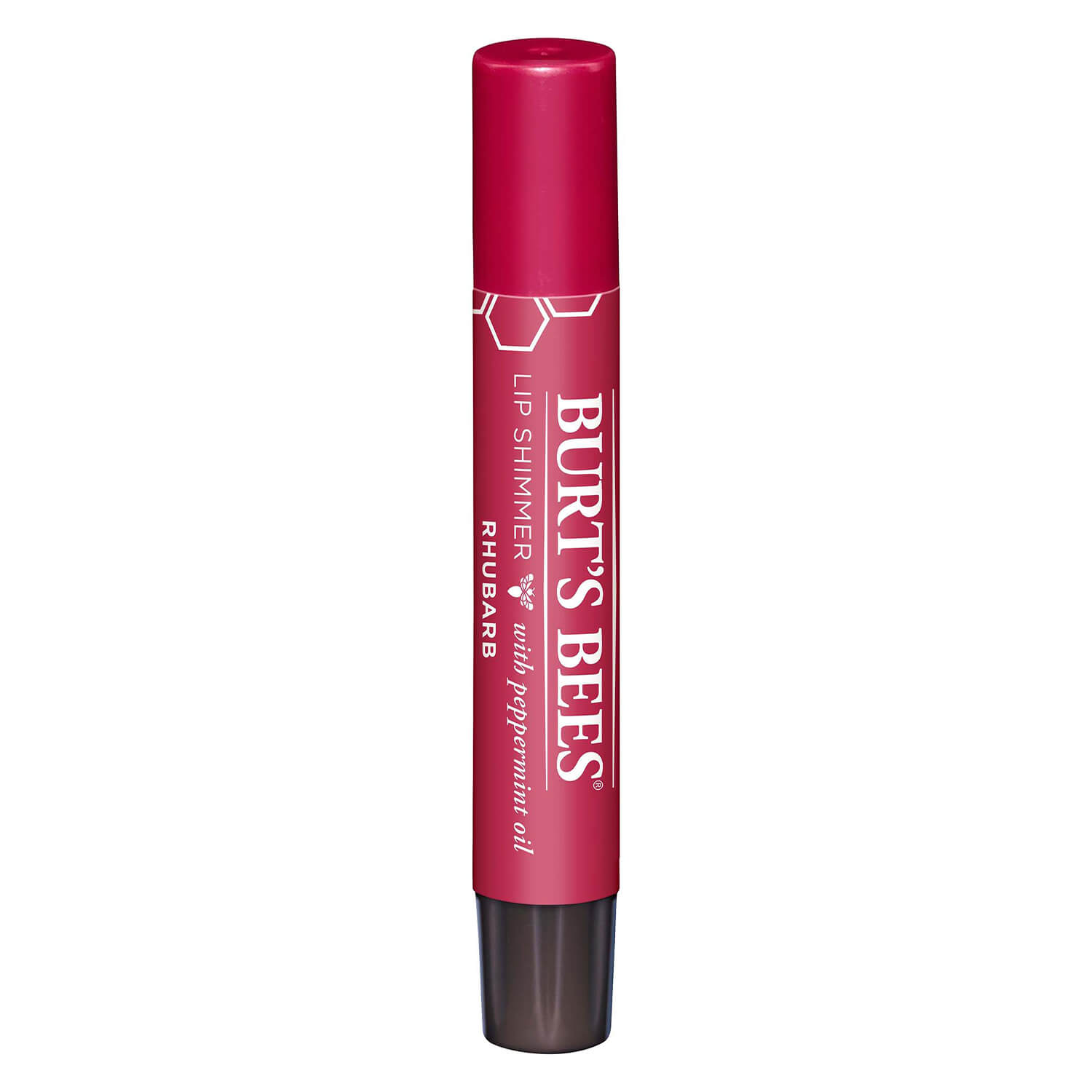 Burt's Bees - Lip Shimmer Rhubarb New 2.5g