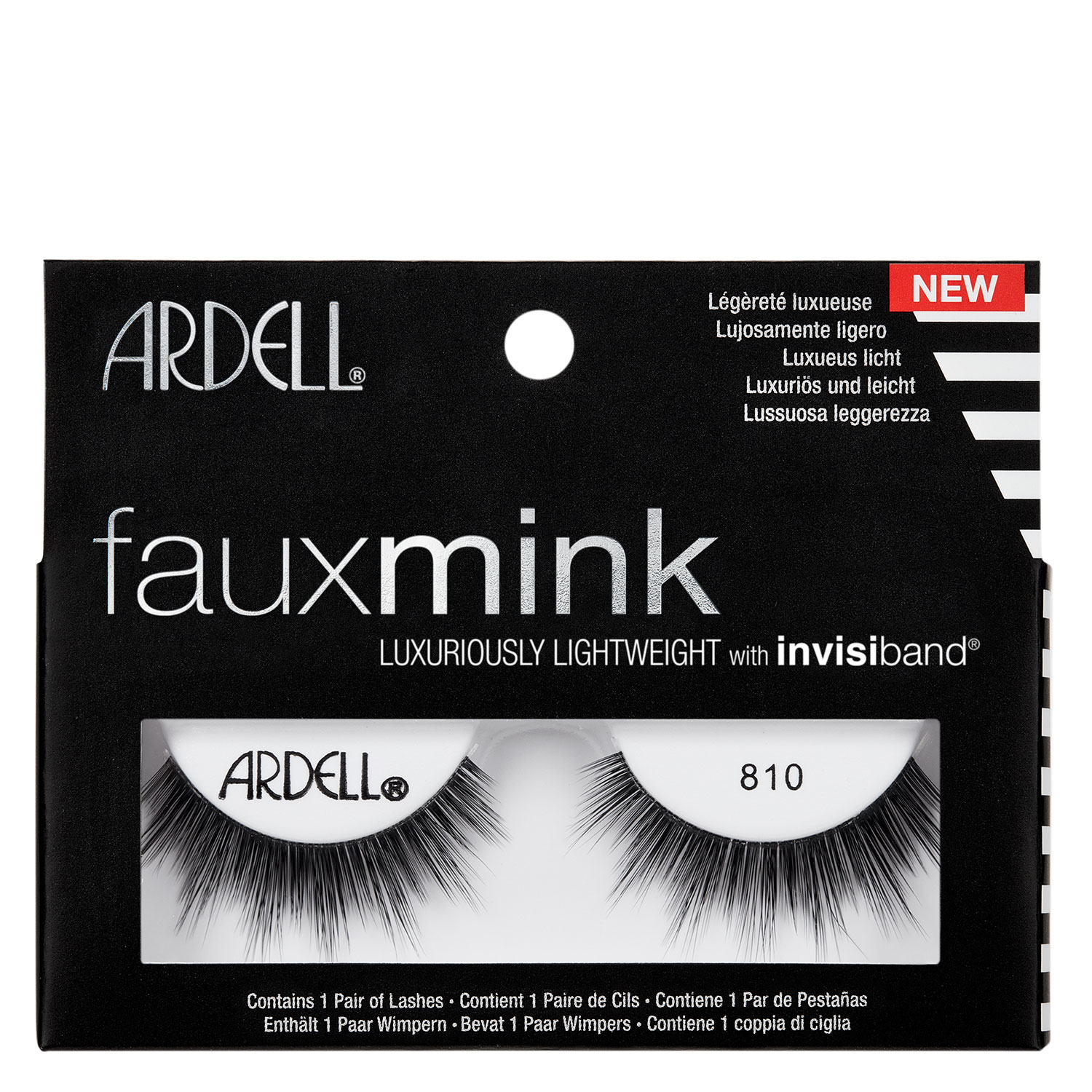 Ardell False Lashes - Faux Mink 810 1x