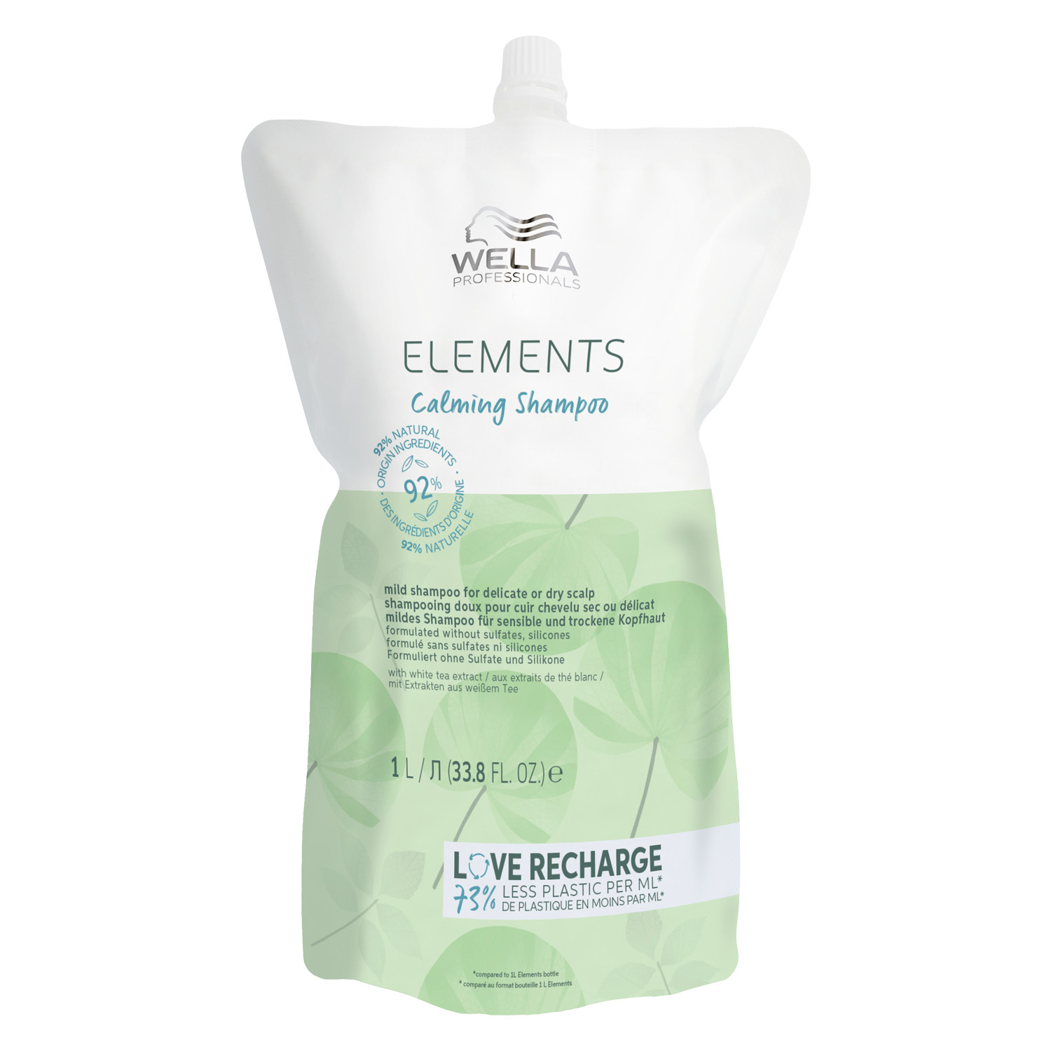 Wella Elements – Calming Shampoo Refill 1000ml
