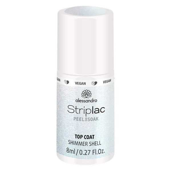 Rendition brændstof enorm Alessandro Striplac Peel or Soak - Top Coat Shimmer Shell | PerfectHair.ch