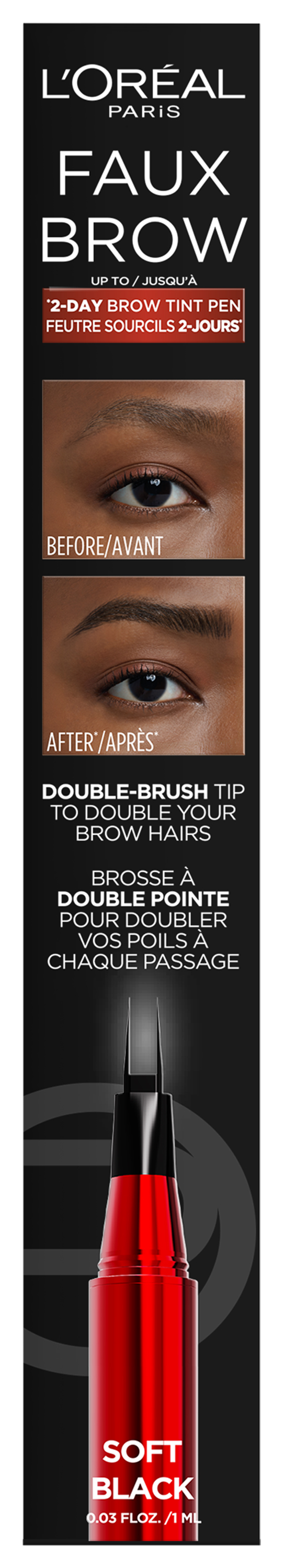 L’oréal Paris L’oreal Cosmetics – Infaillible Faux Brow Augenbrauenstift Soft Black 1ml
