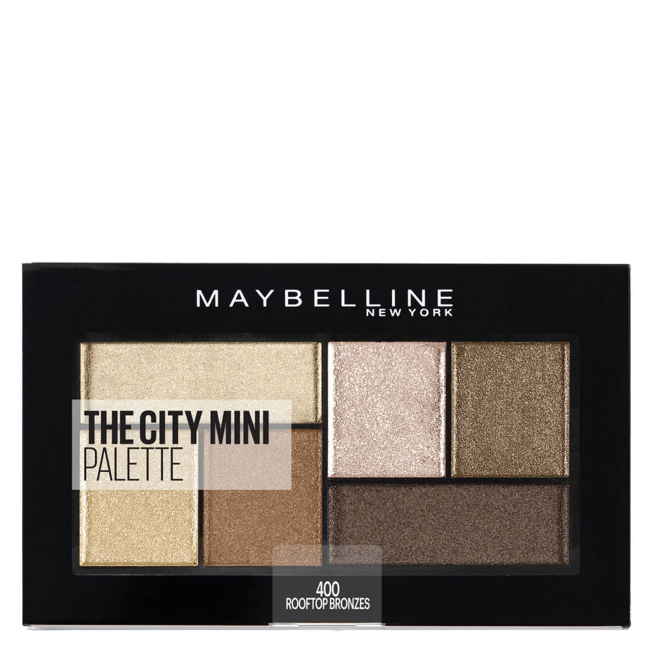 Maybelline NY Eyes - City Mini Lidschatten Palette 400 Rooftop Bronzes
