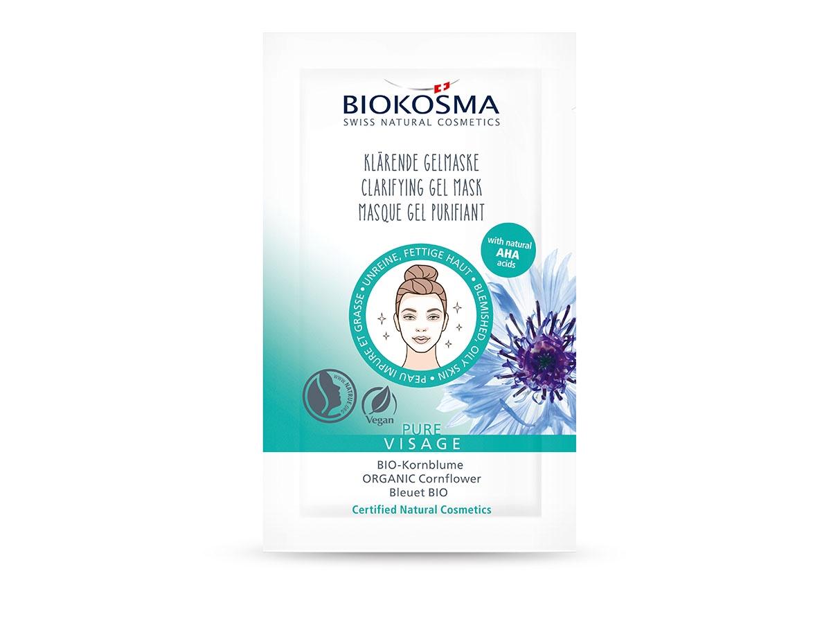 Biokosma Pure Visage – Klärende Gelmaske 10x 7ml