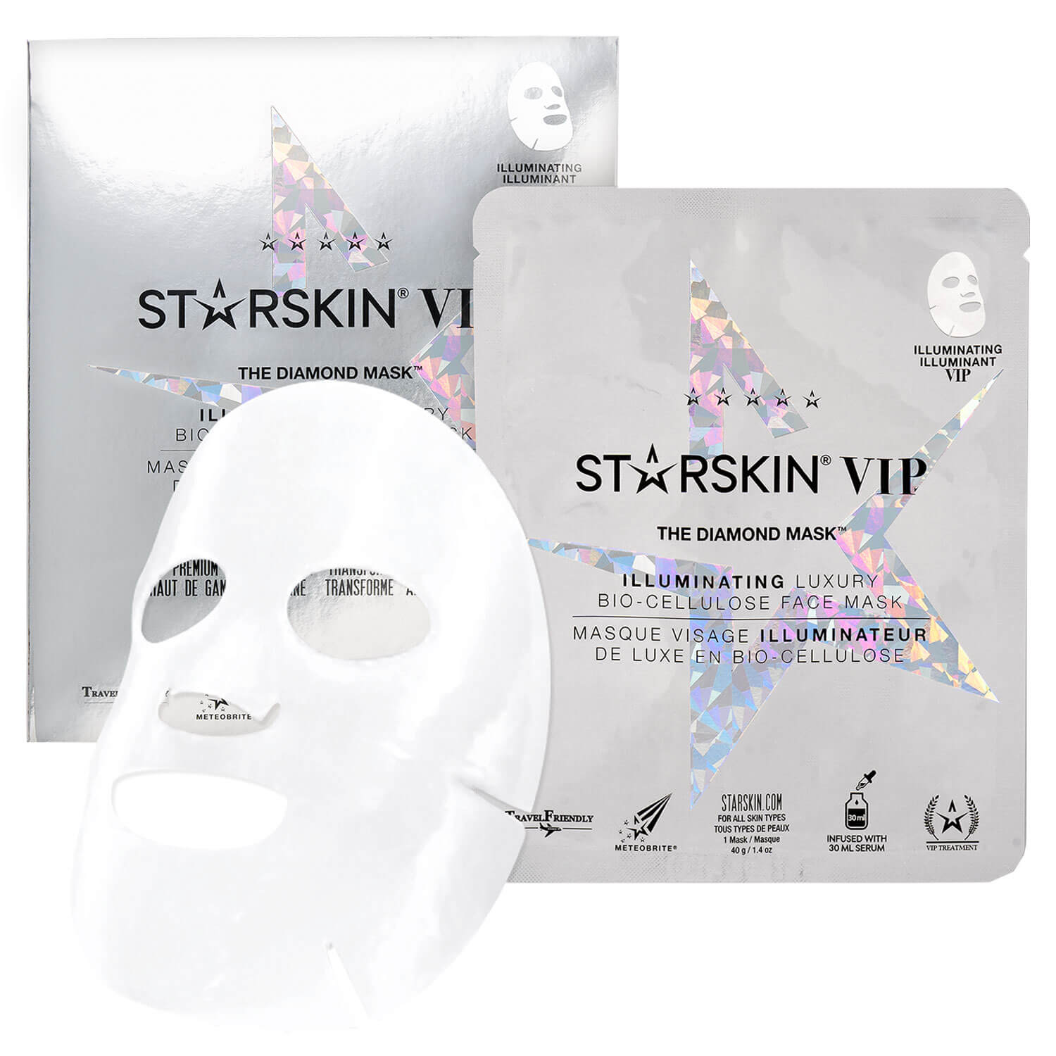 Starskin – Vip The Diamond Illuminating Face Mask 1x