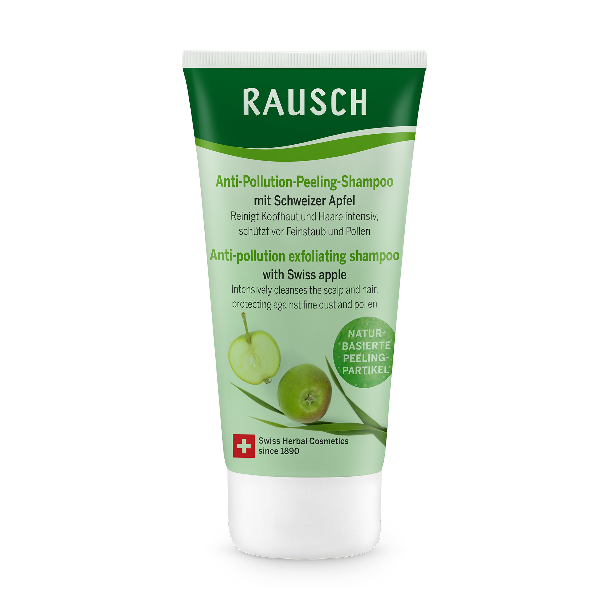 Rausch Anti-Pollution – Peeling-Shampoo Mit Schweizer Apfel 30ml