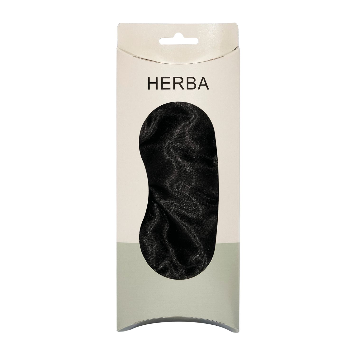 Herba - Schlafmaske Schwarz 1stk
