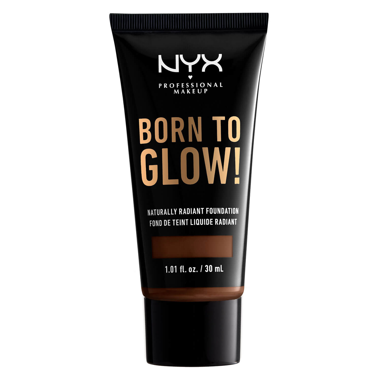 Nyx Professional Makeup Born To Glow - Naturally Radiant Foundation Deep Walnut 30ml