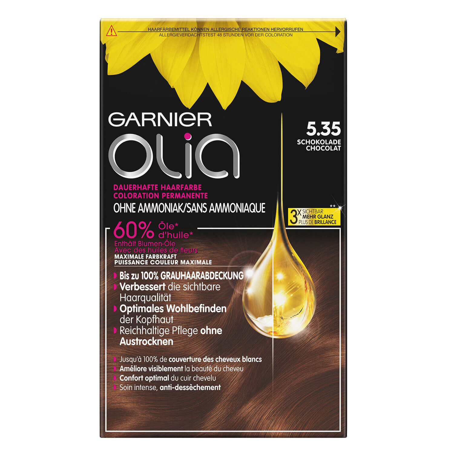 Garnier Olia – 5.35 Schokolade 1x