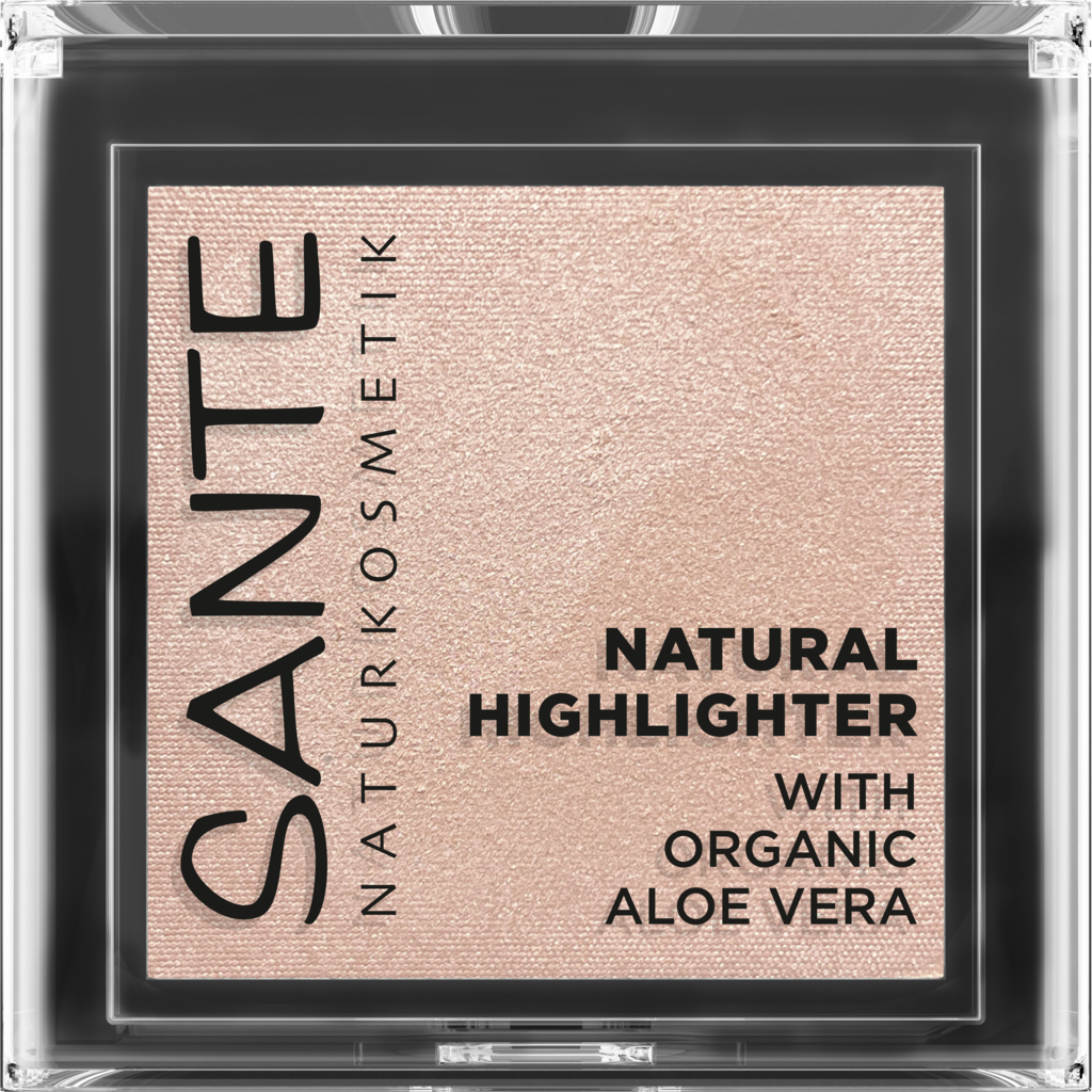 Sante – Natural Highlighter Glowy Rose 7g