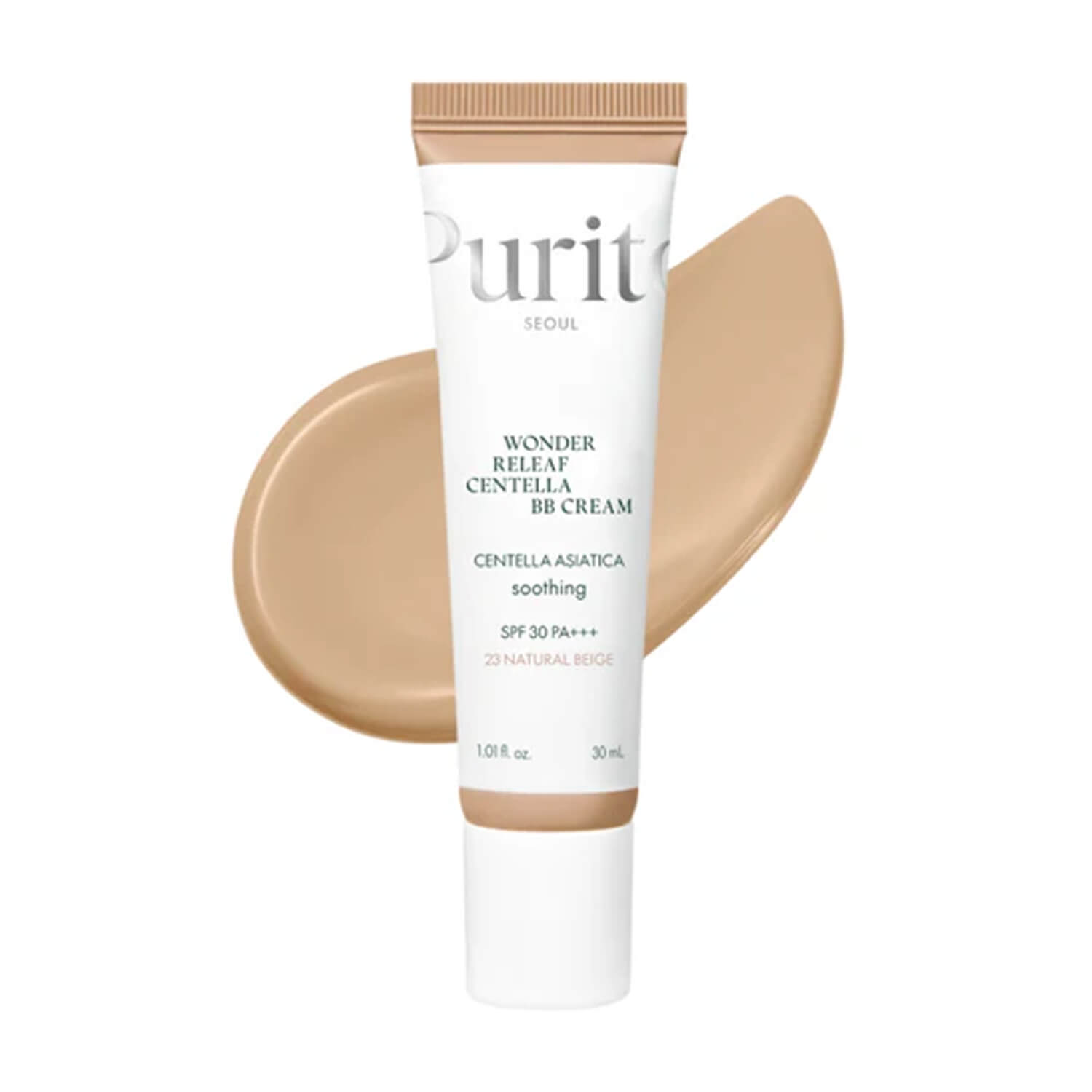 Purito - Wonder Releaf Centella Bb Cream #23 Natural Beige 30ml