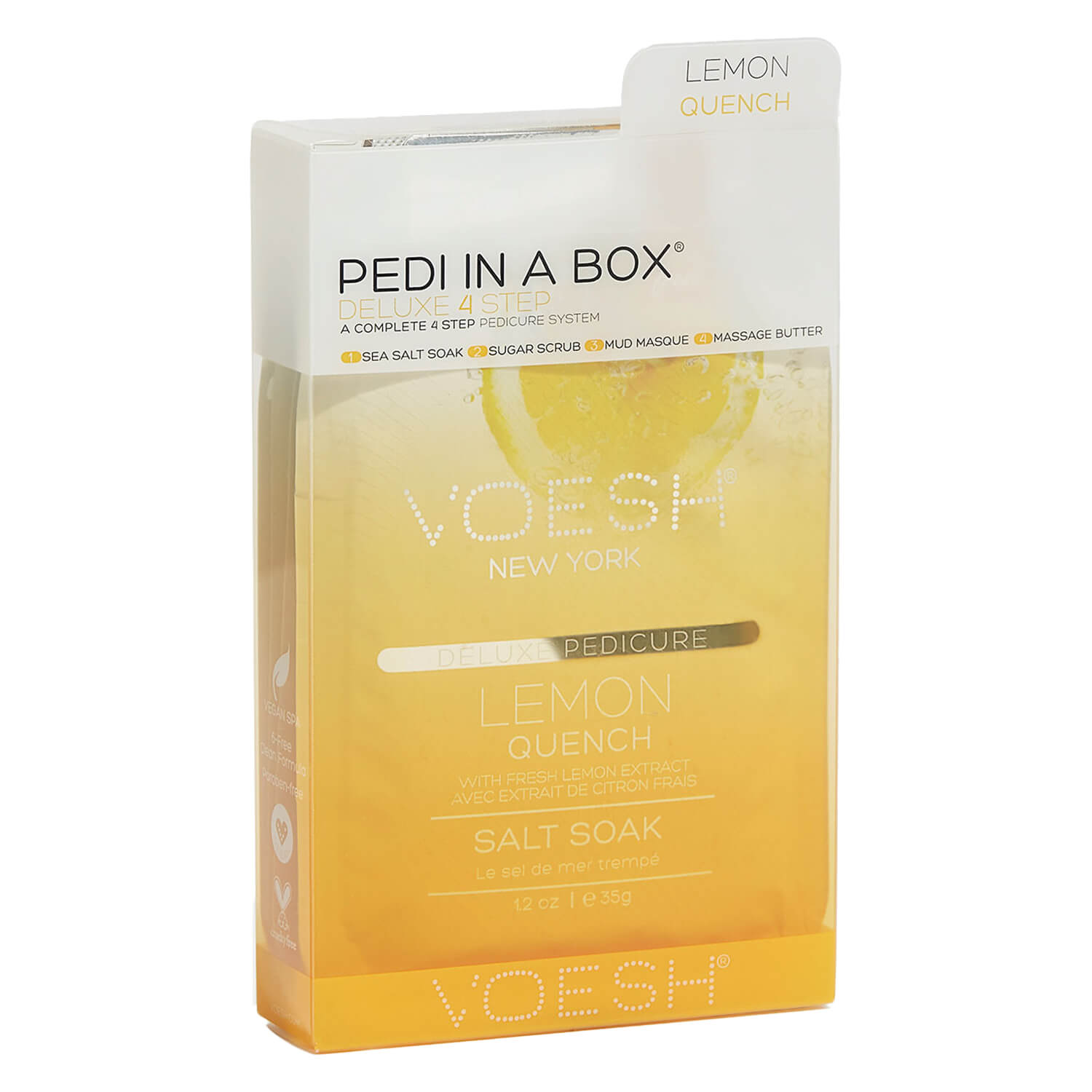 Voesh New York – Pedi In A Box 4 Step Lemon Quench