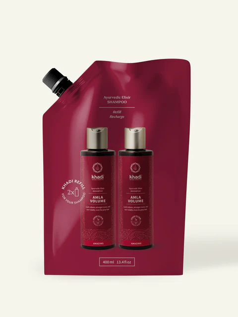 Khadi - Shampoo Amla Volume  Refill 400ml