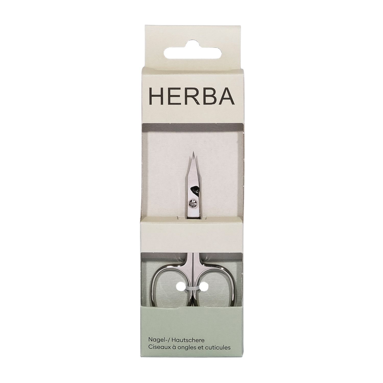 Herba - Nagel-/Hautschere Vernickelt 1stk
