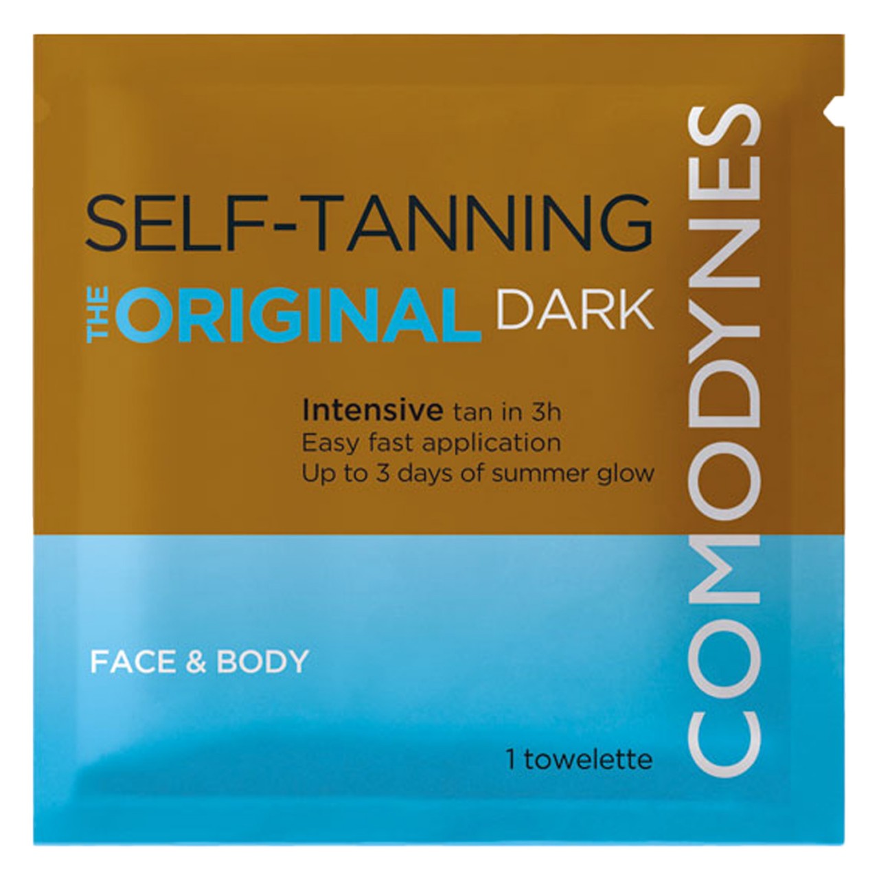 COMODYNES - Lingettes Autobronzantes Finition Dark