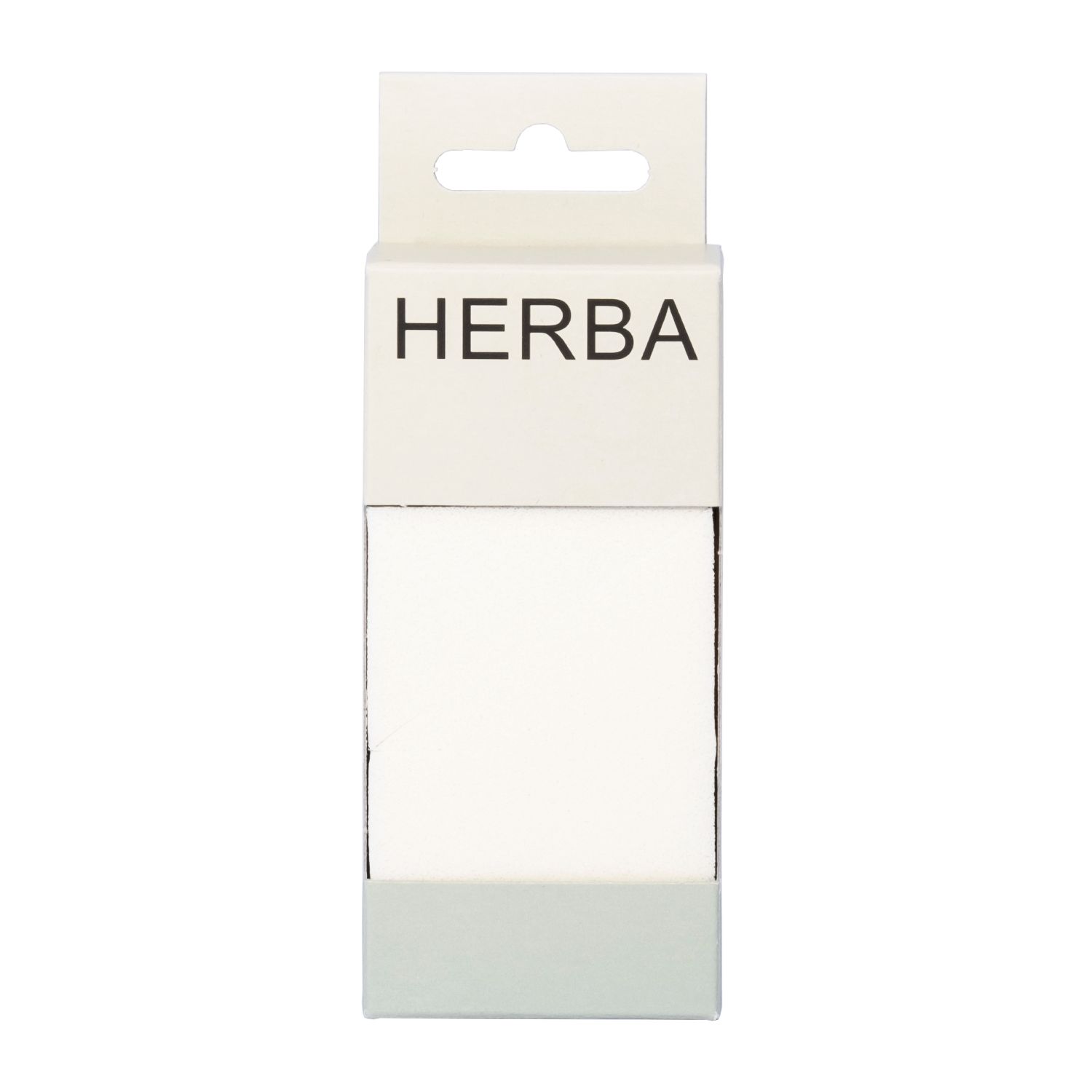 Herba - Make-Up Schwämmchen Keil Weiss 4 Stk. Sbr 4stk