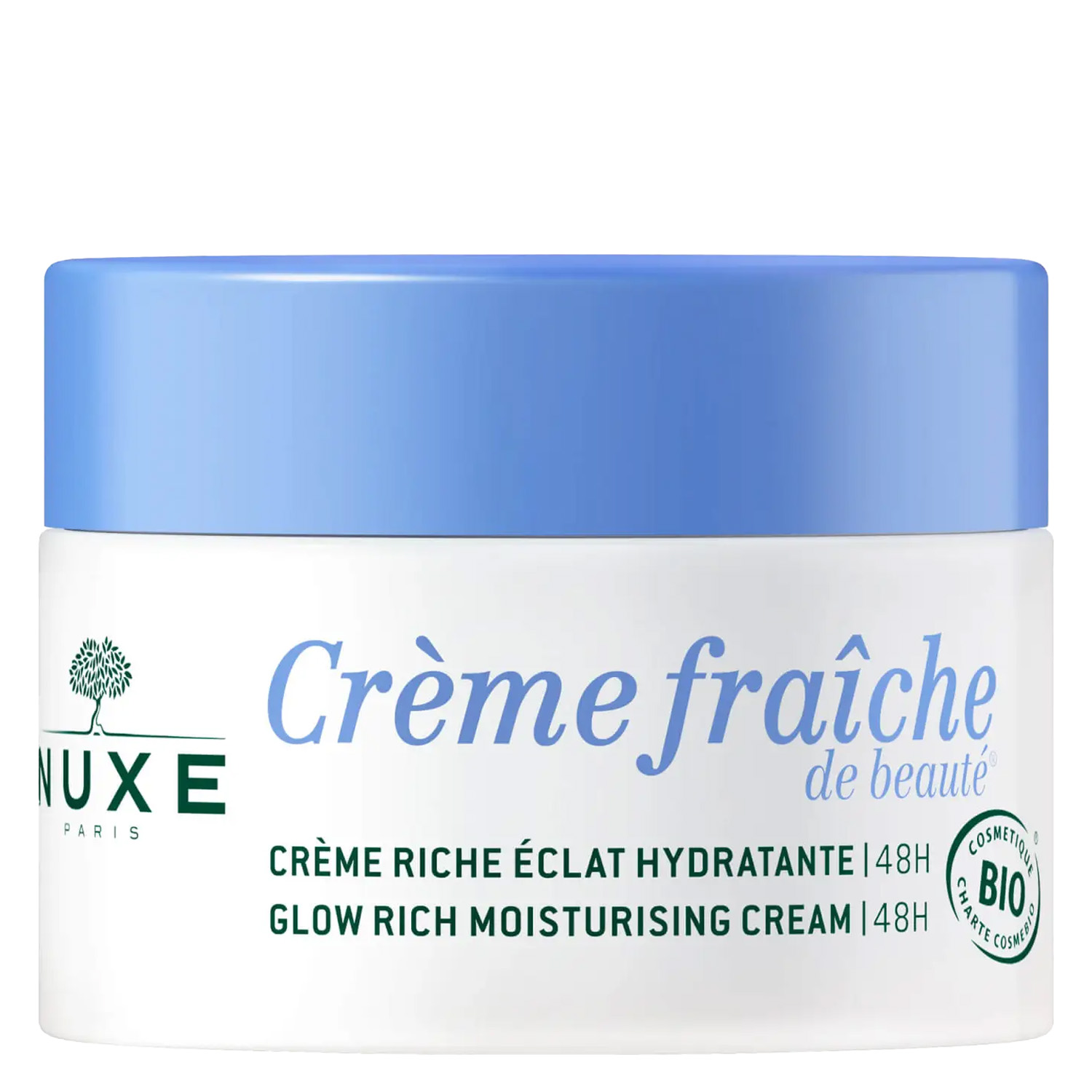 Nuxe Crème Fraîche De Beauté – Crème Riche Éclat Hydratante 48h 50ml