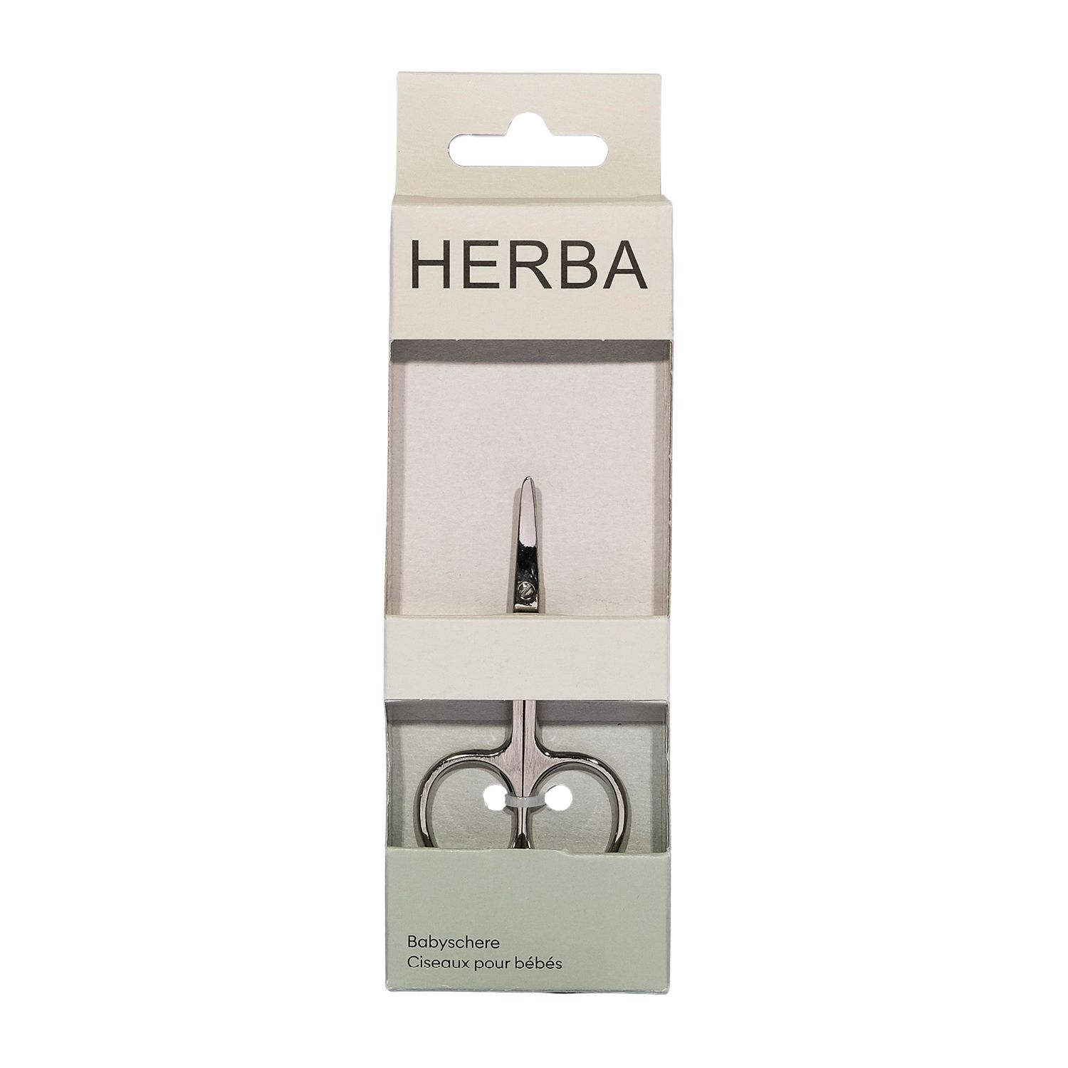 Herba – Babyschere Vernickelt 1stk