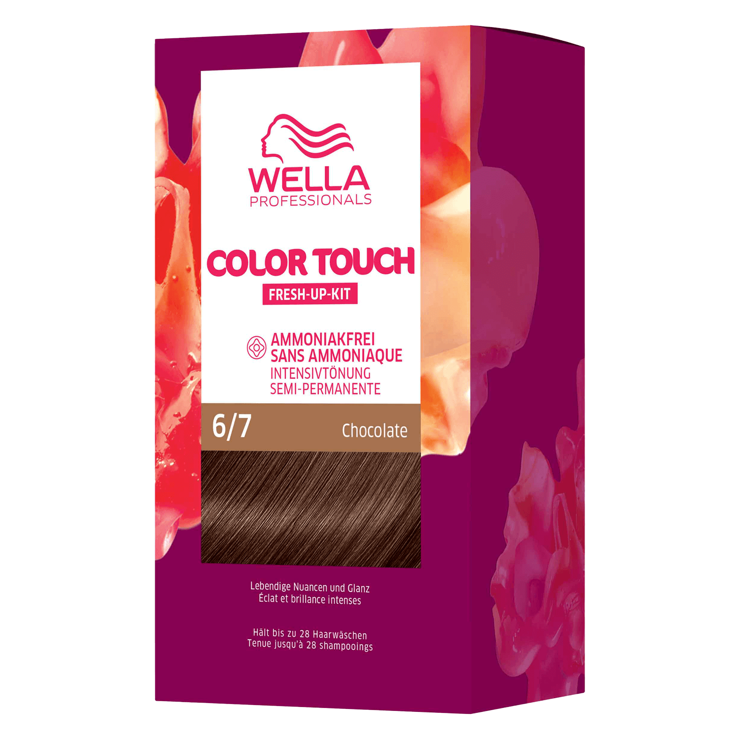 Wella Ct – Fresh Up Kit Pure Naturals 6/7 Chocolate
