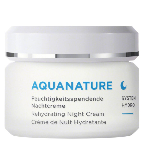 Image of Aquanature - Feuchtigkeitsspendende Nachtcreme