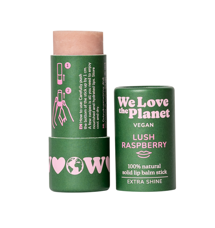 We Love The Planet - Lippenpflege Lush Raspberry 4.9g