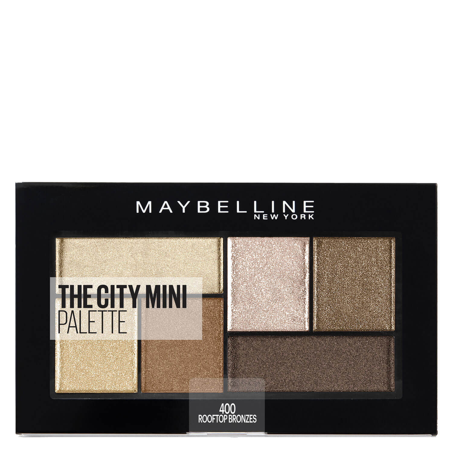 Maybelline New York Maybelline Ny Eyes – City Mini Lidschatten Palette 400 Rooftop Bronzes 6g