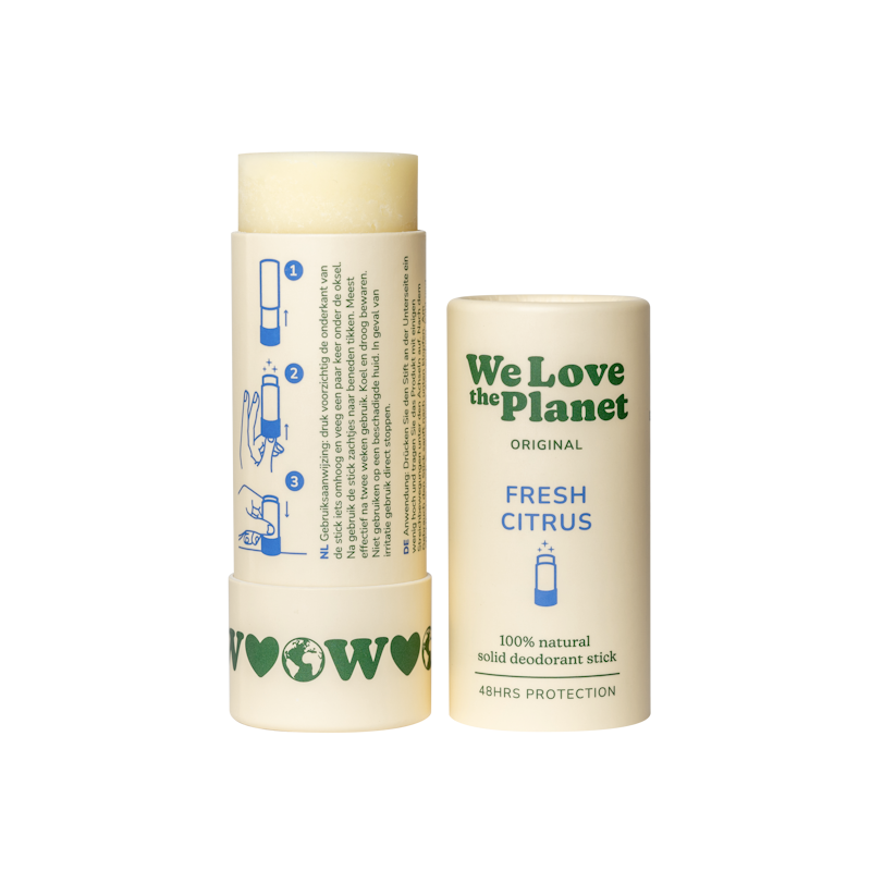We Love The Planet – Deo-Stick Fresh Citrus 40g