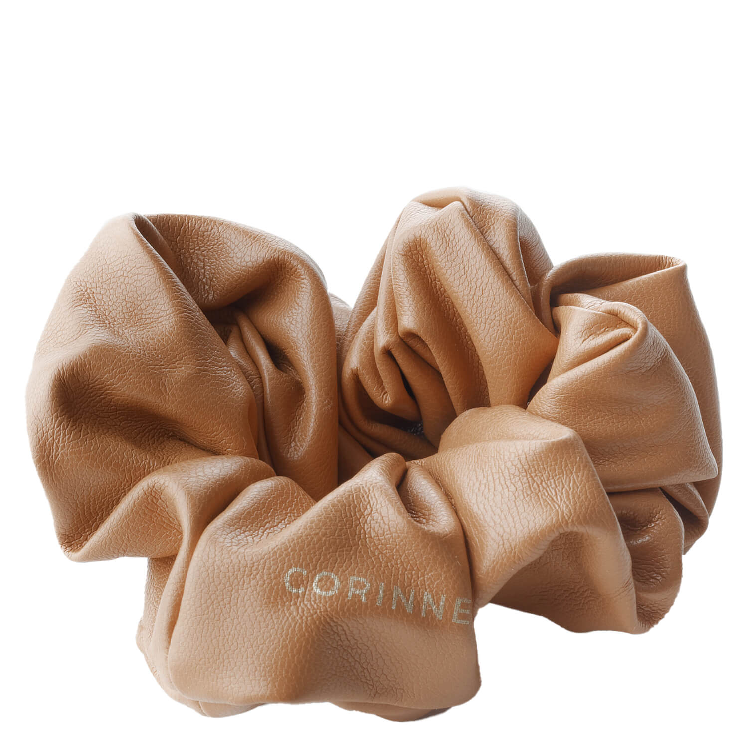 Corinne World – Vegan Schrunchie Camel 1x