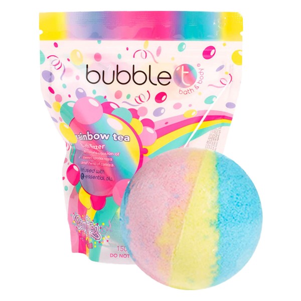 Image of bubble t - Confetea Rainbow Tea Bath Fizzer
