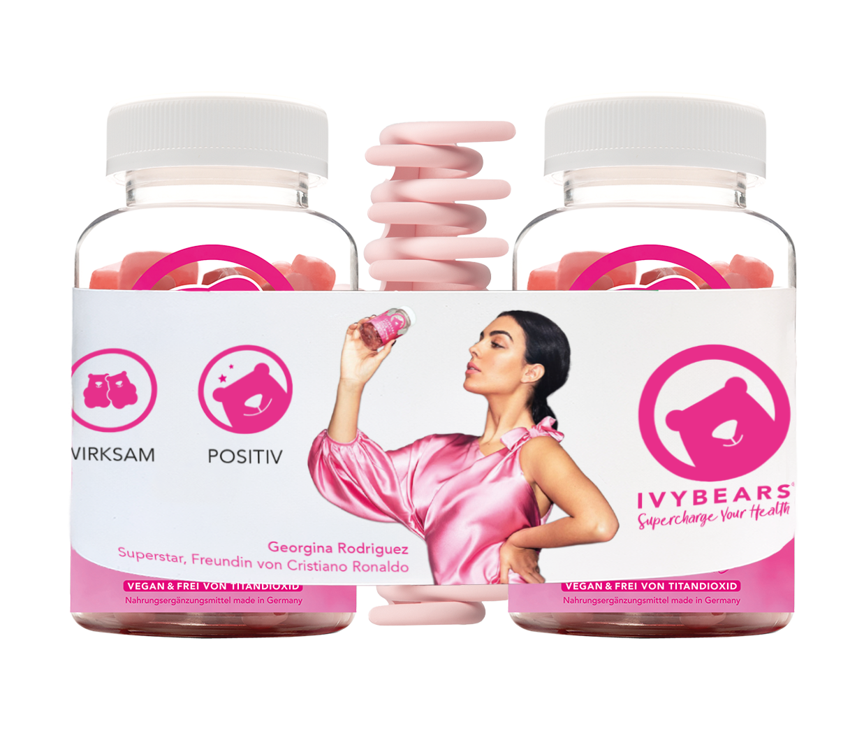 Ivybears – Hair Boost Duo + Haarklammer 2x150g