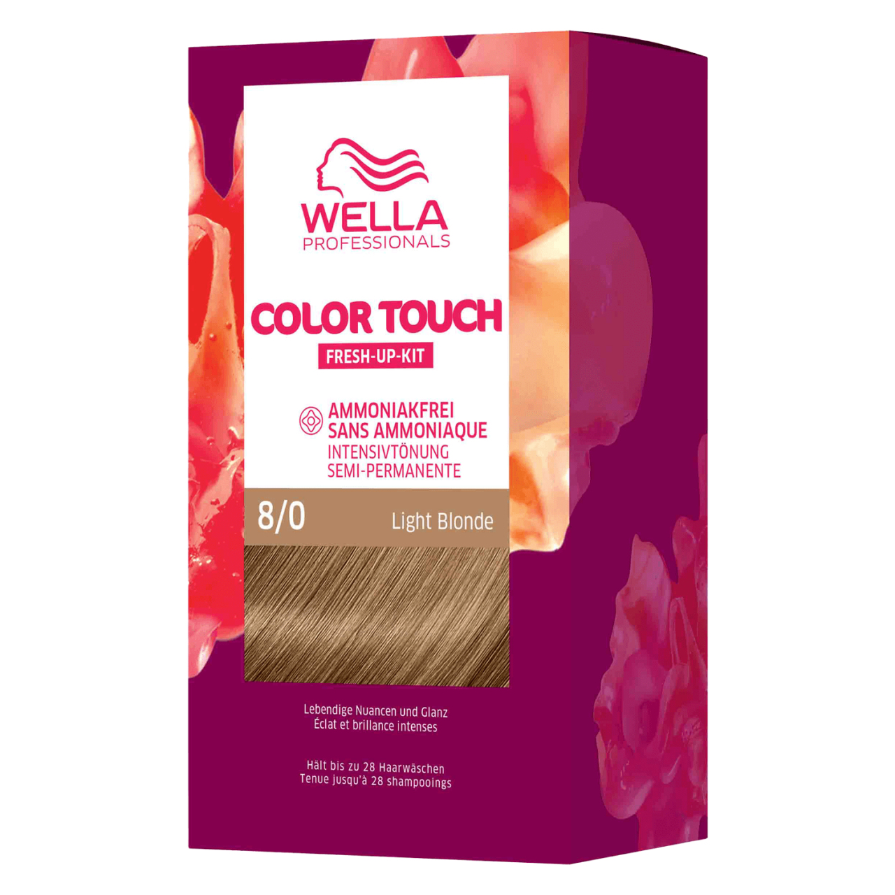 CT - Fresh Up Kit Pure Naturals 8/0 Light Blonde