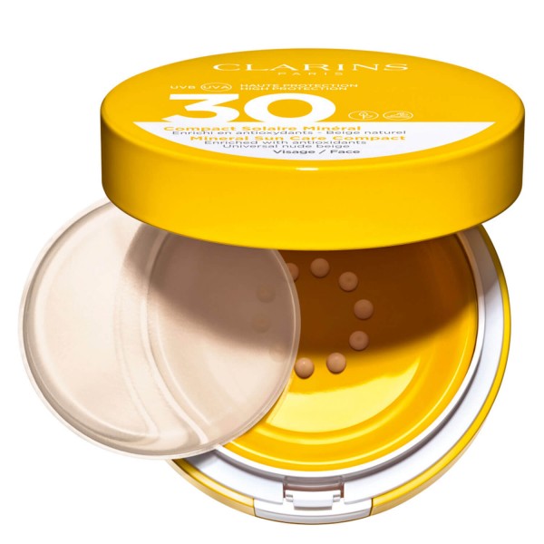 Image of Clarins Sun - Compact Solaire Minéral Visage SPF30