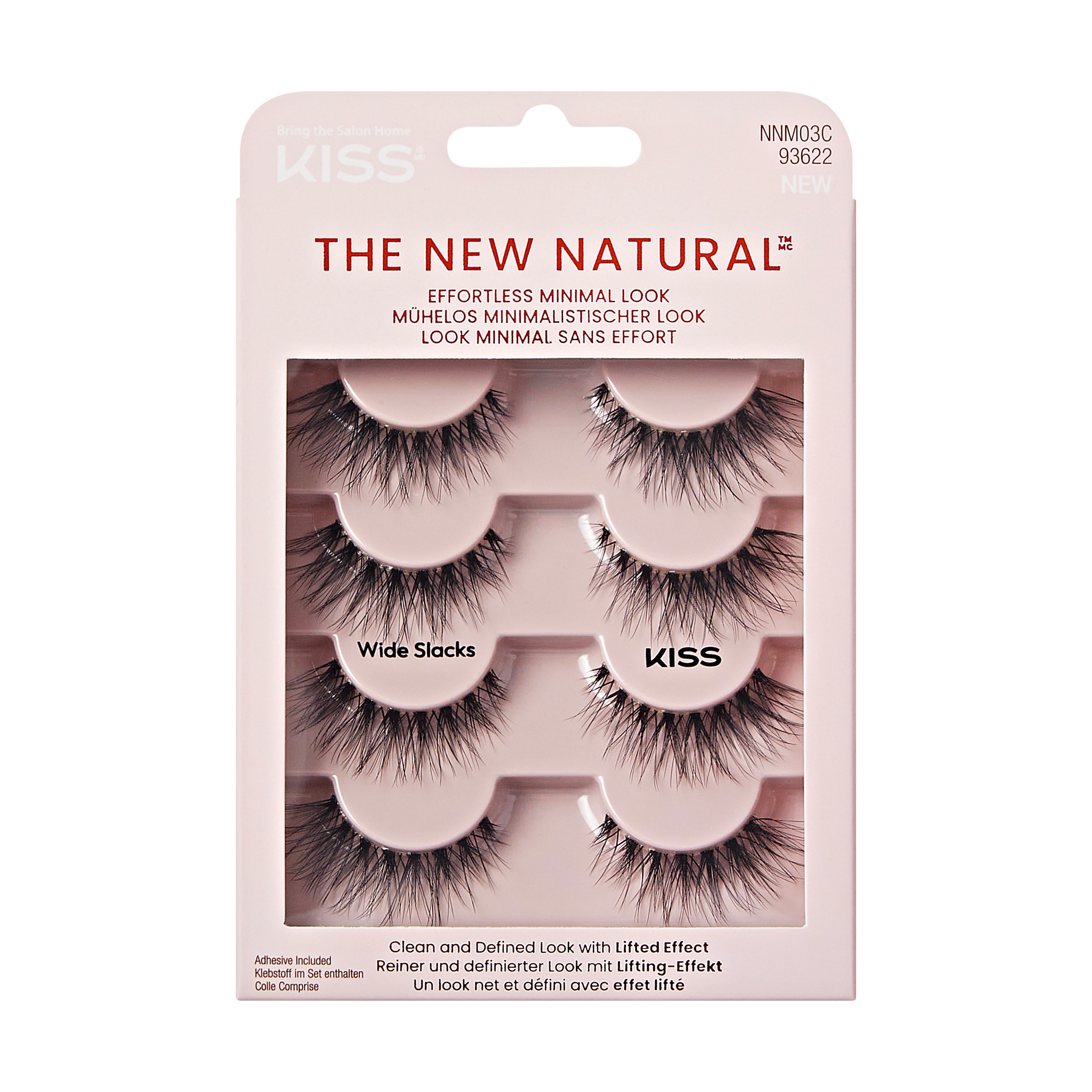 Kiss Lashes – Ks The New Natural Multipack 03 1stk