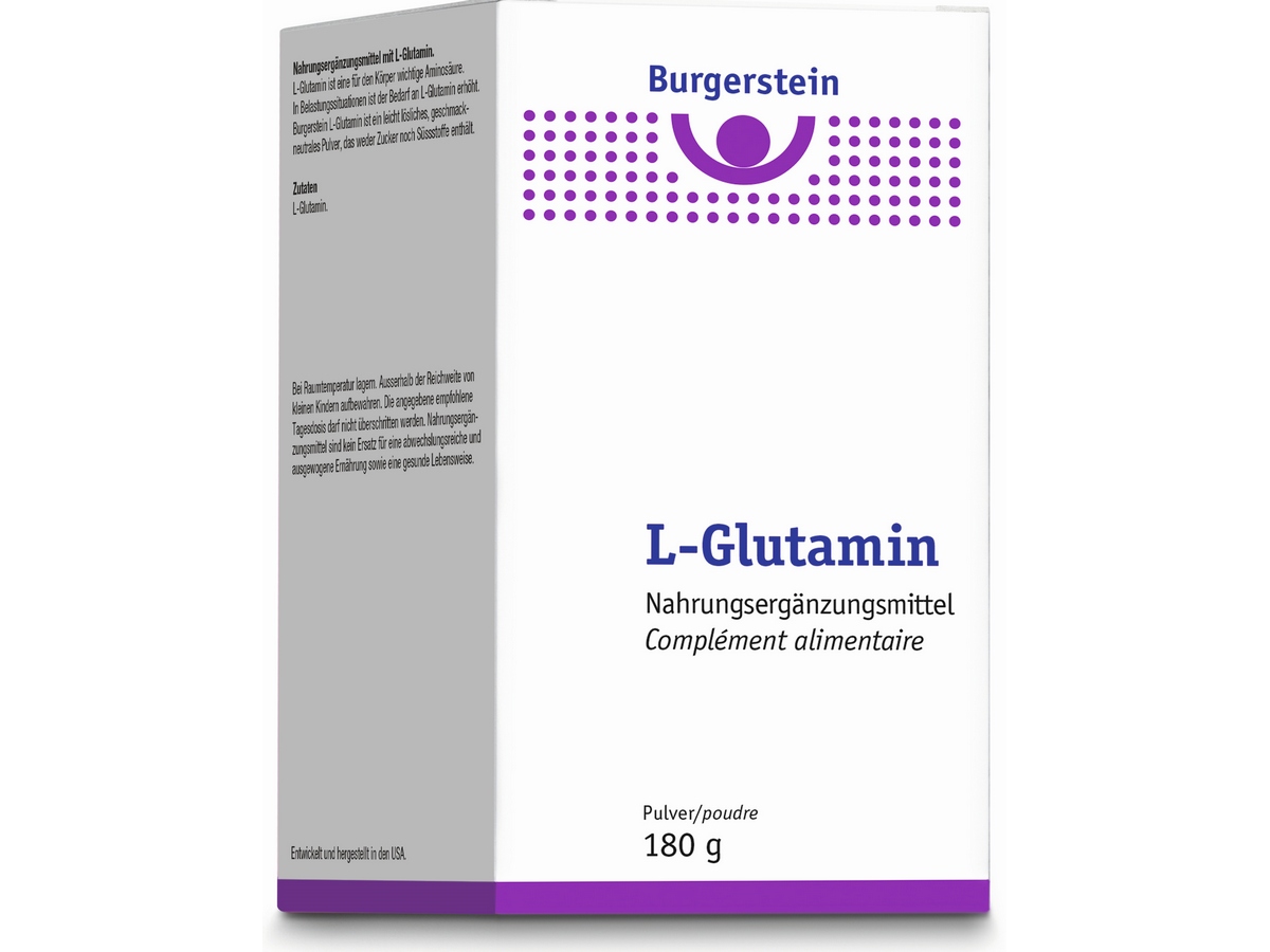 Burgerstein – L-Glutamin Pulver 180g
