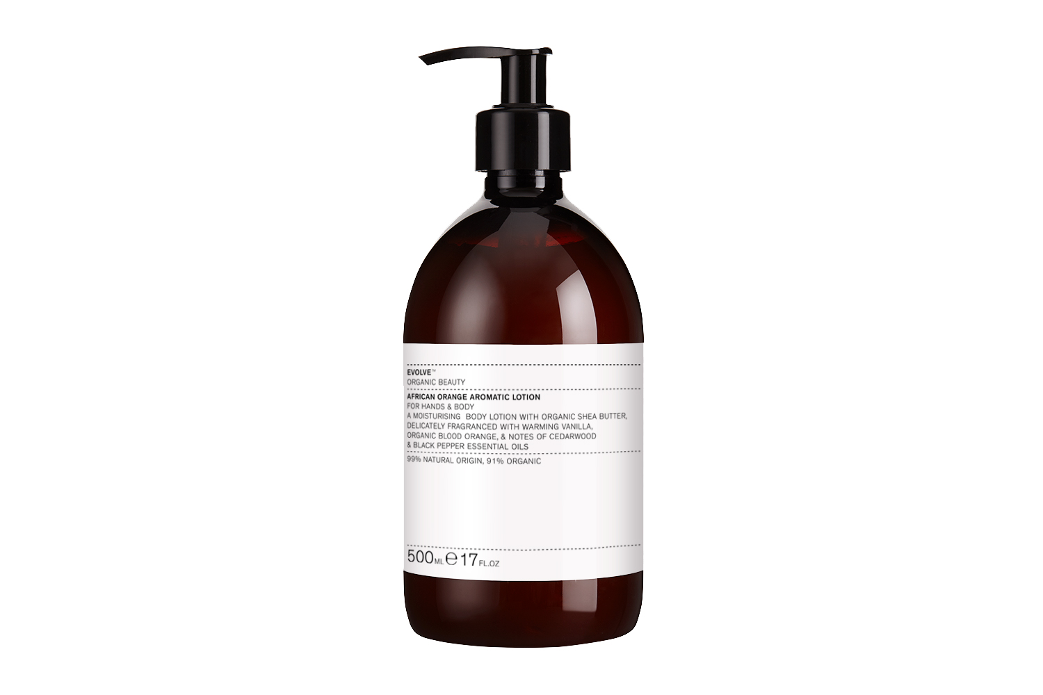 Evolve – African Orange Aromatic Lotion 500ml